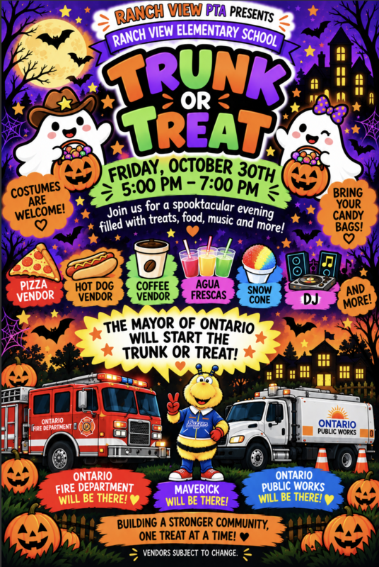 Trunk or Treat Flyer