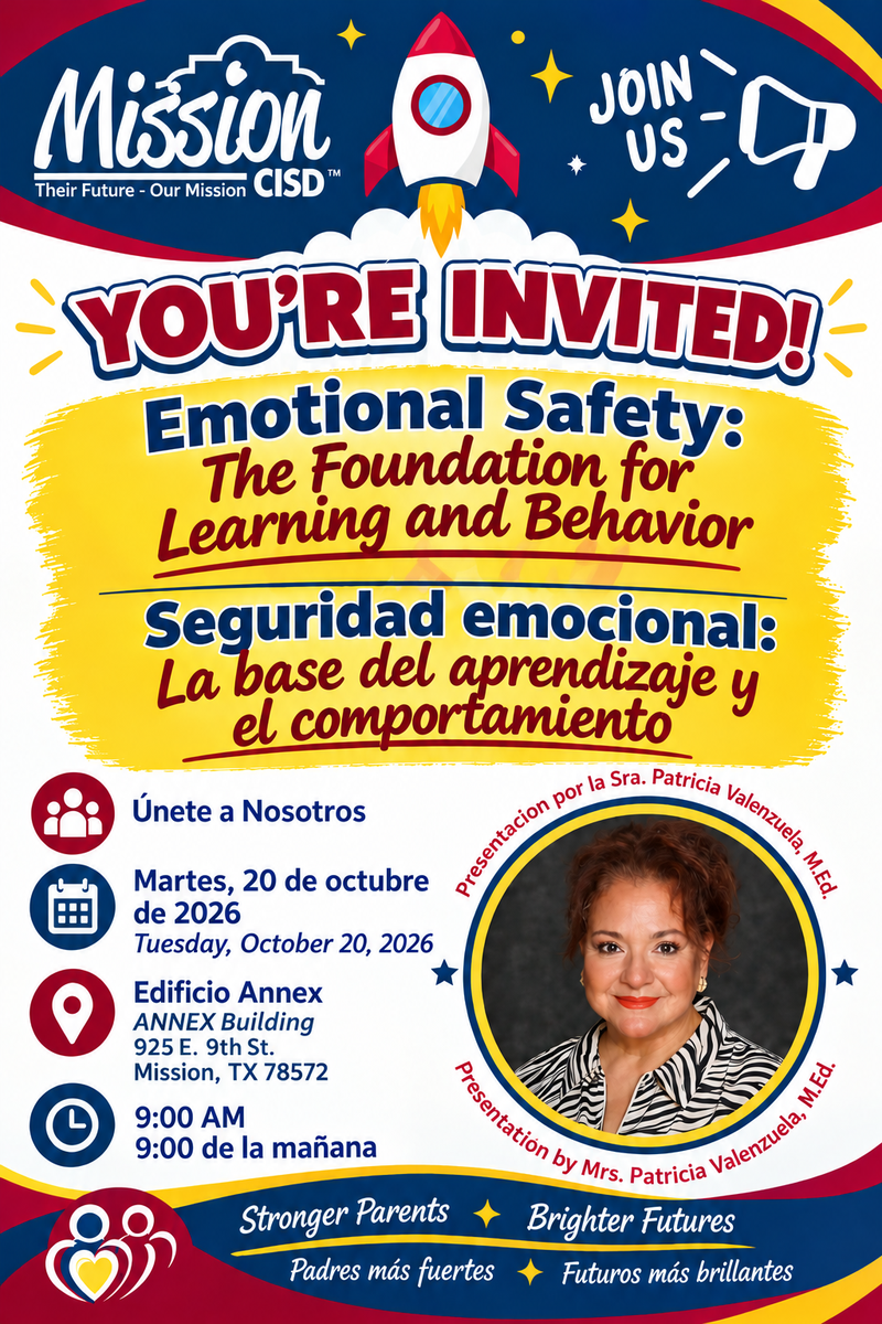 📢 Parent Meeting – October 20th. Click here for Teams meeting on October 20th meeting with Mrs. Valenzuela Featured Photo