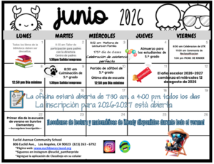 Calendario de Padres