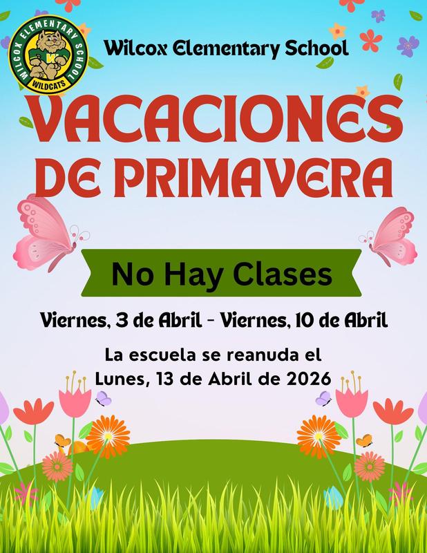 Spring Break Flyer Spanish