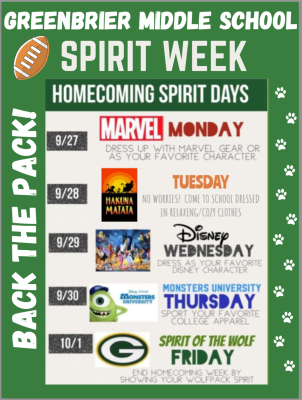 spirit week
