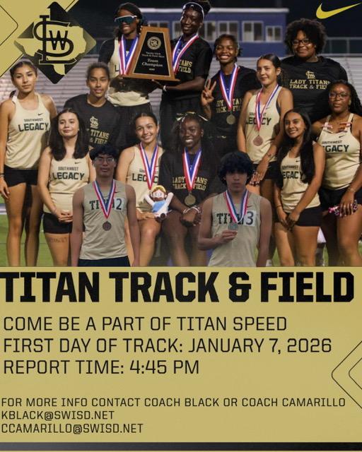 track and fields try outs