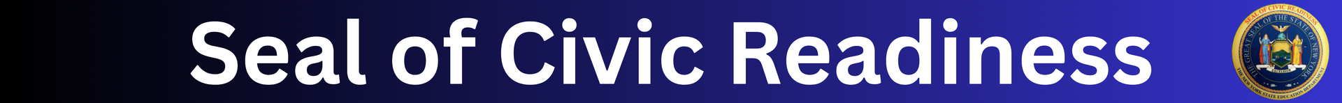 Seal of Civic Readiness Banner