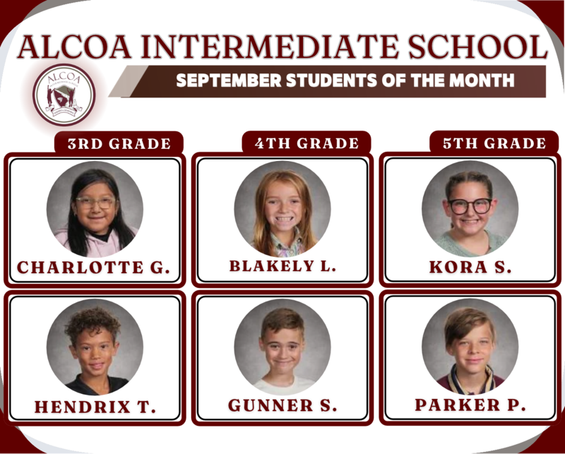 September Students of the Month Featured Photo