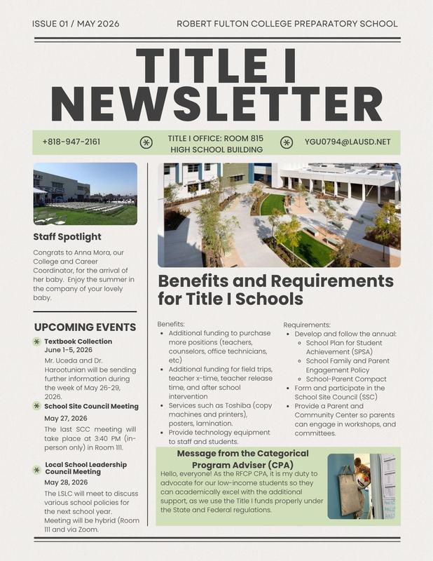 Title I Newsletter