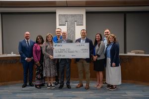 Check Presentation Group Photo