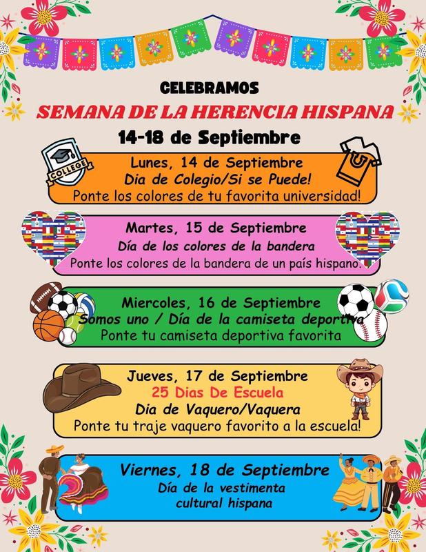 Hispanic Heritage Week Sp