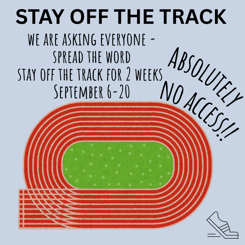 Track announcement