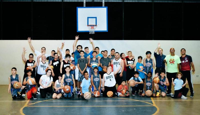 Washburn School Visited and Participated in Juana Diaz Adapted Basketball Clinic