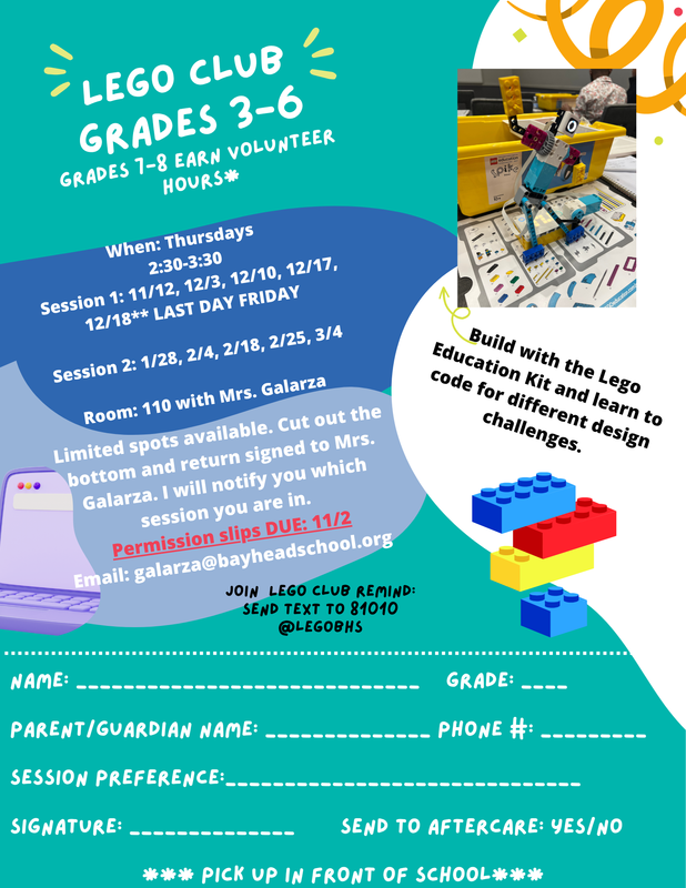 Lego Club Flyer