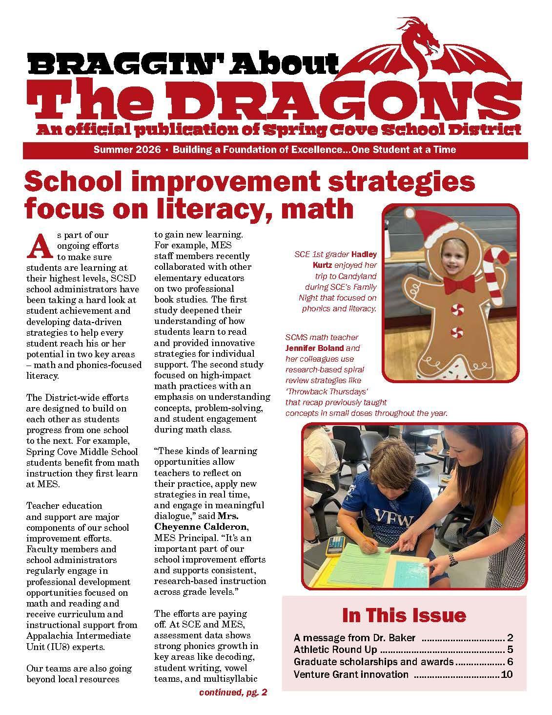 Braggin' About The Dragons Summer 2026 Cover