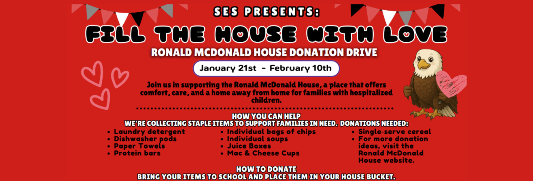 Ronald McDonald House Donations
