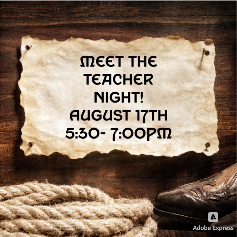 Meet the Teacher Night! Thumbnail Image
