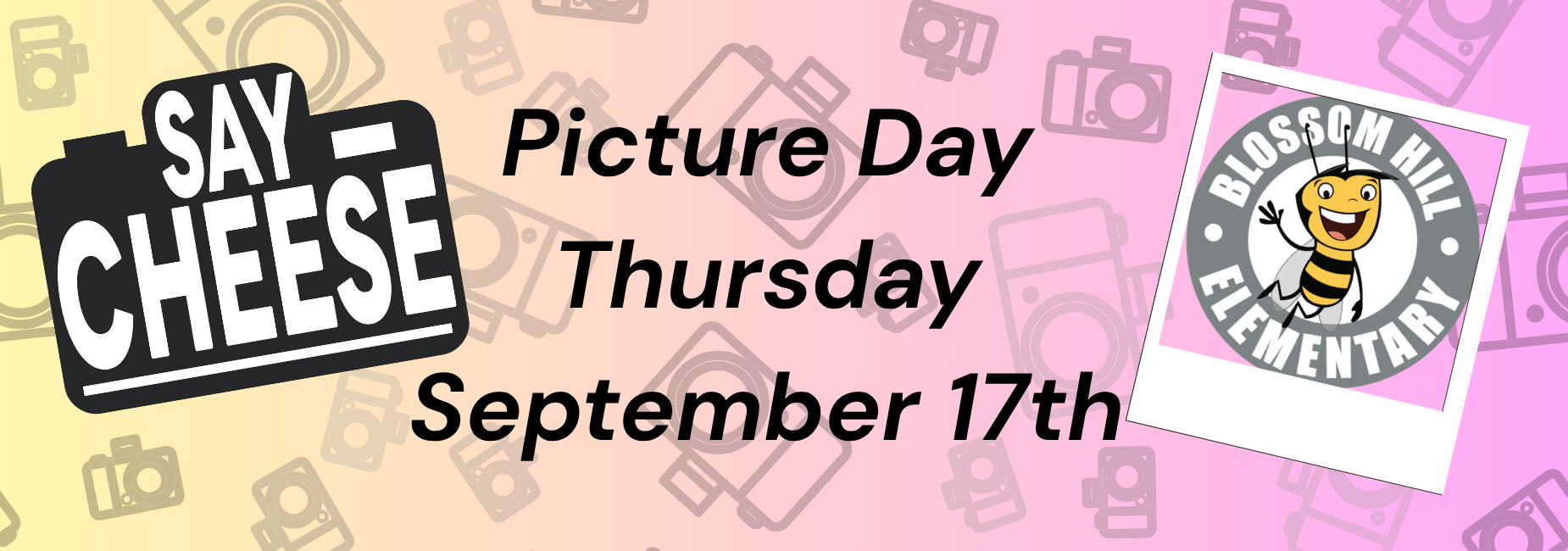 Picture day, Thursday, September 17th