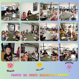 Award for fourth six weeks.