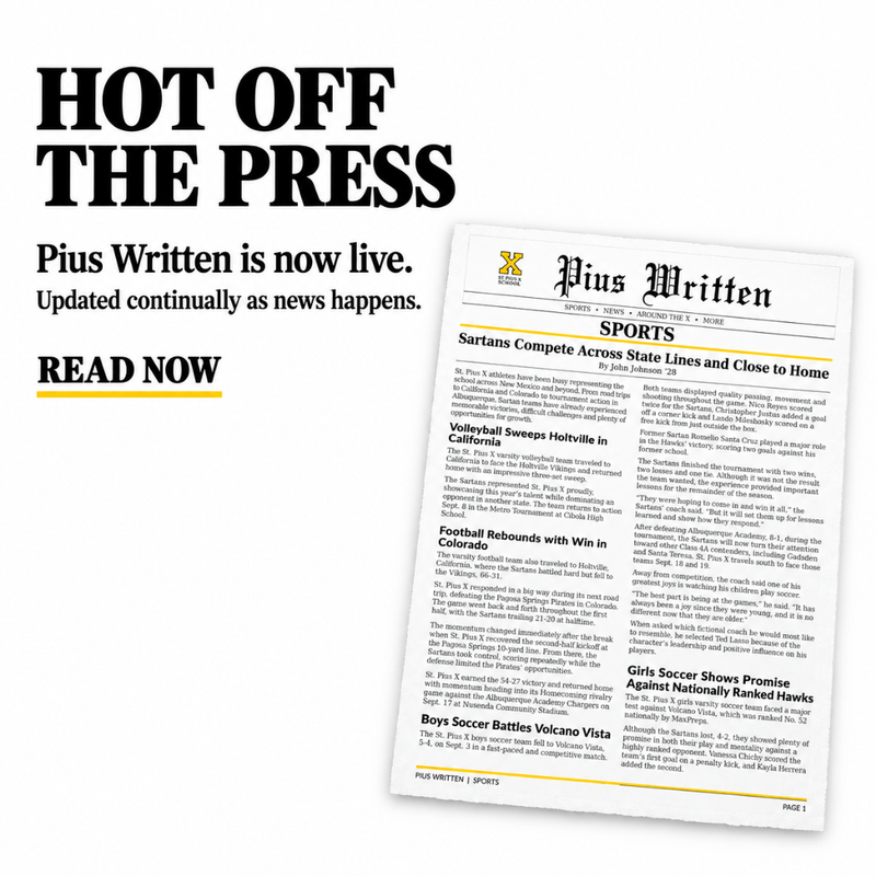 Pius Written Newspaper Featured Photo