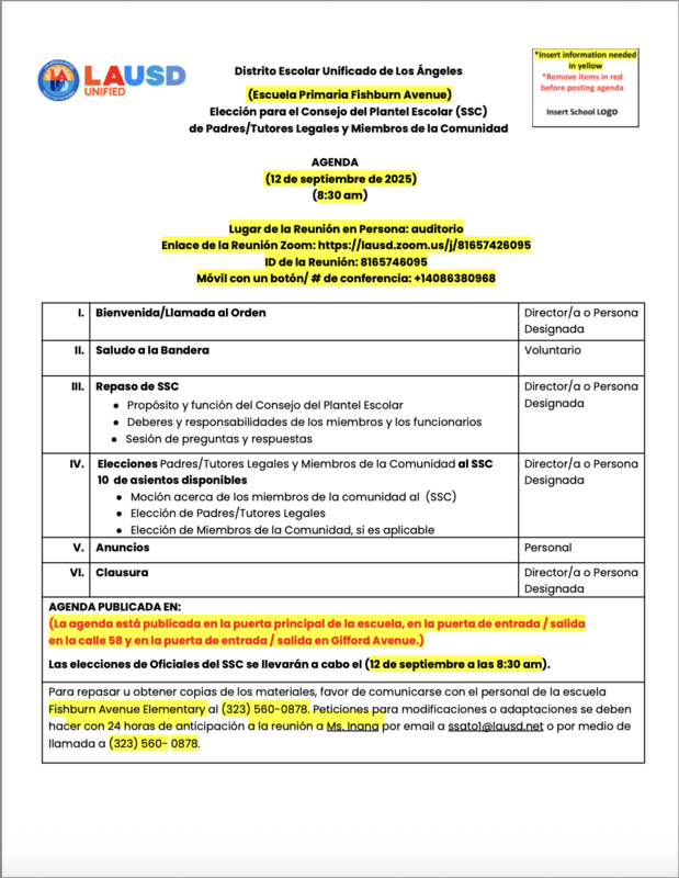 sec elecciones agenda