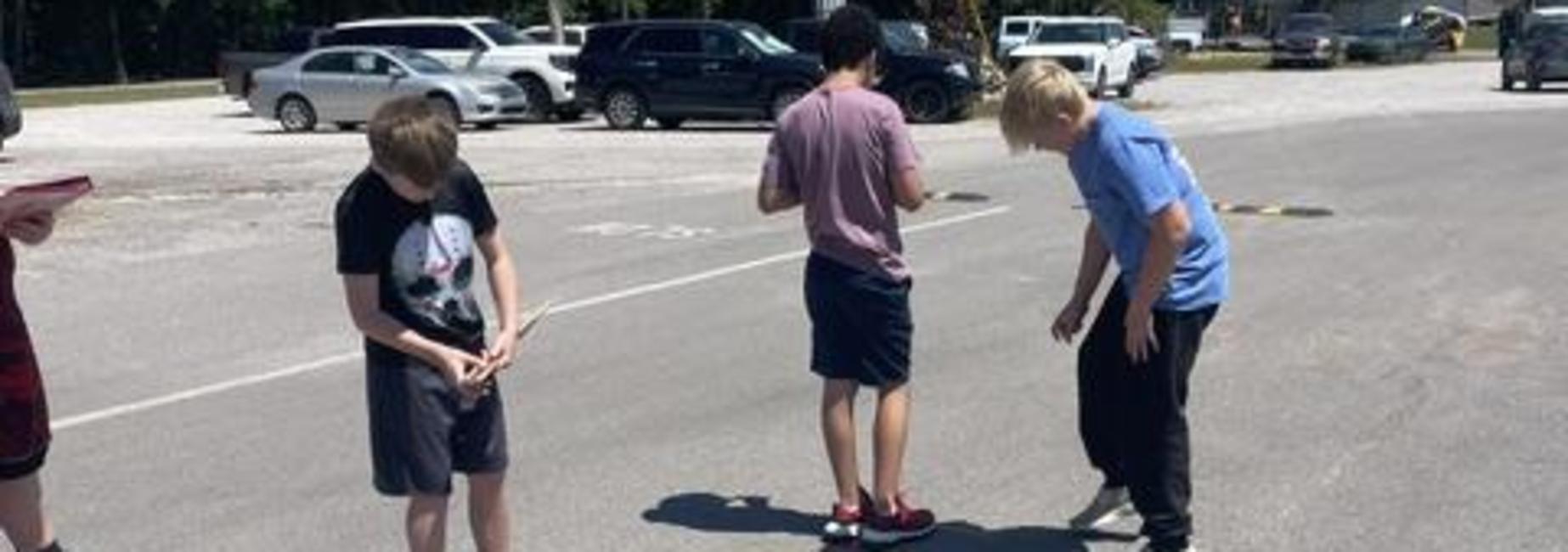 Mrs. Bucciarelli's Class measuring distance and displacement