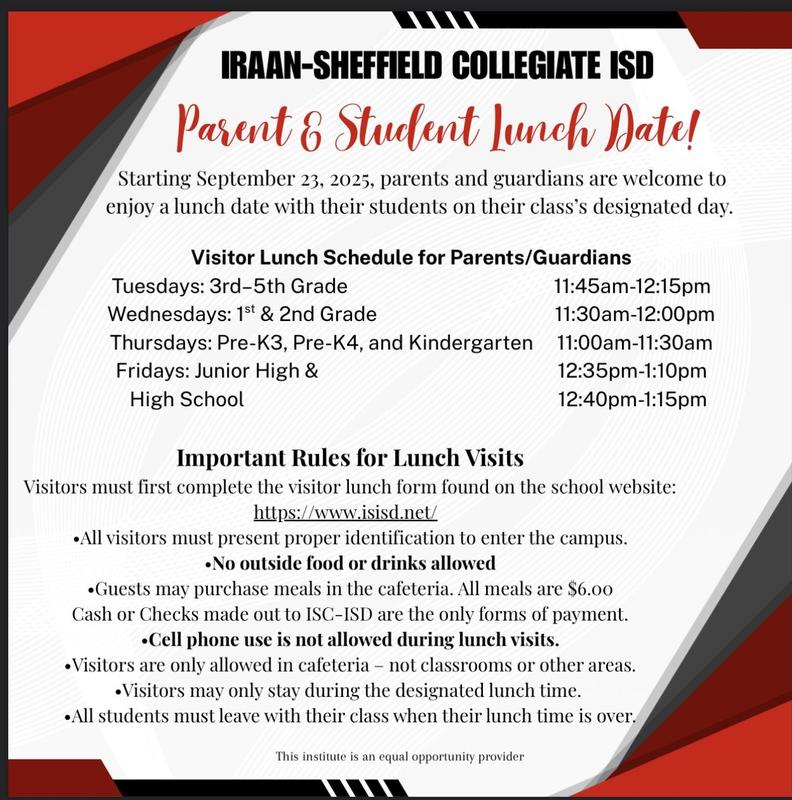Cafeteria Lunch Date with Students