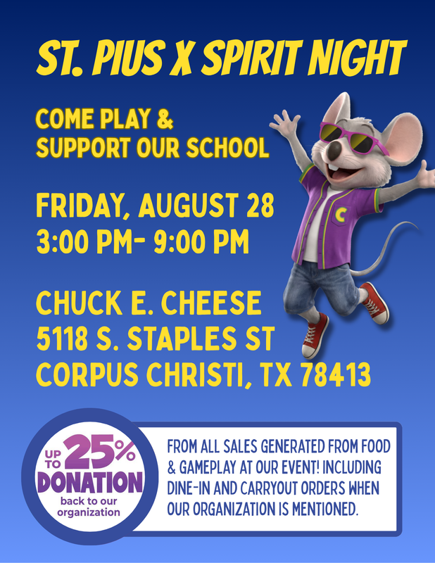 Spirit Night Flyer
