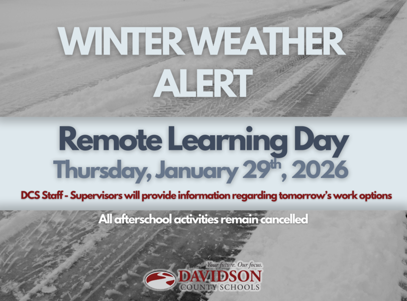 Remote Learning Day Thursday, January 29, 2026