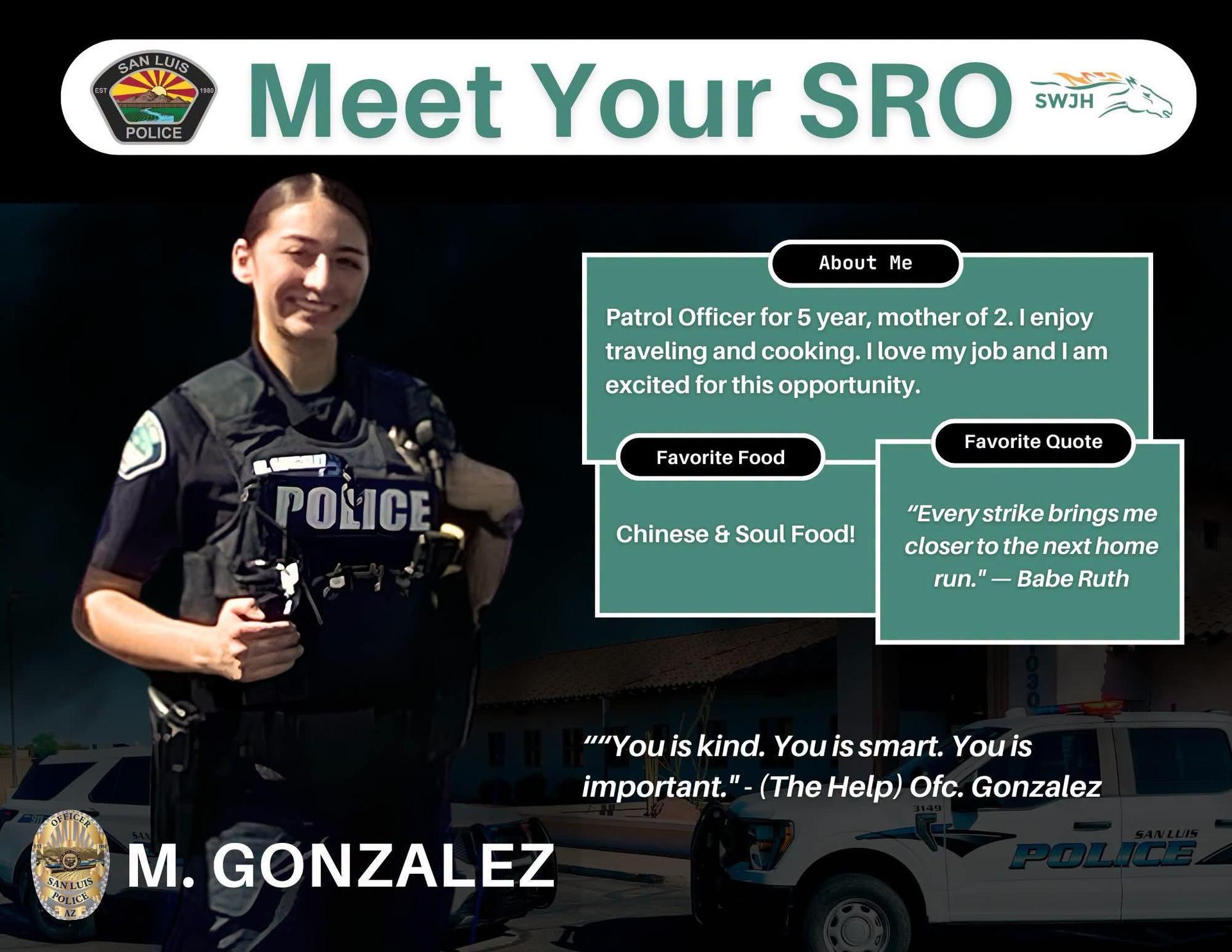 SRO M.Gonzalez