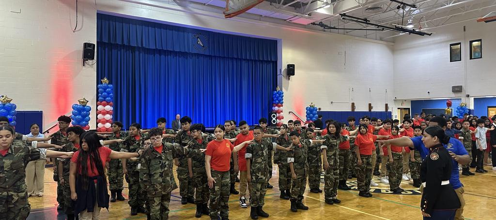 Young Marines at the UHMS