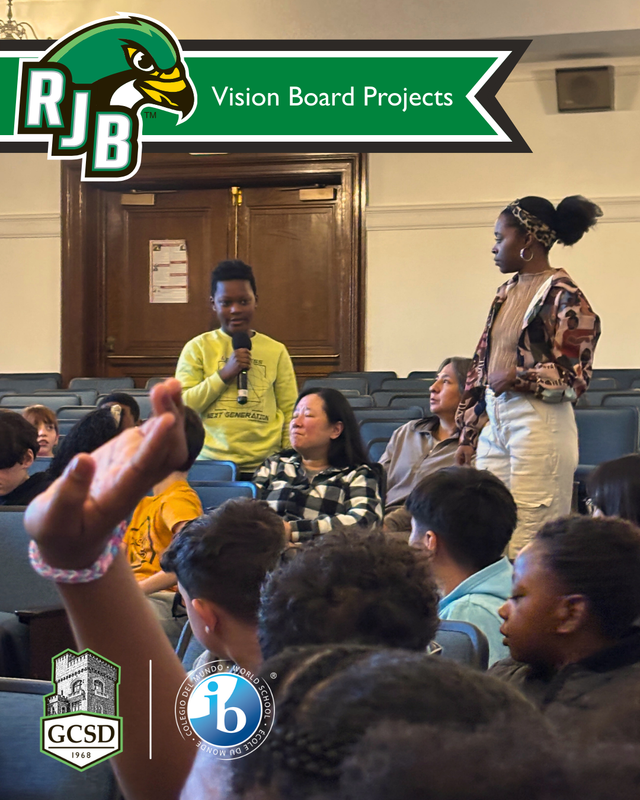 Student answering question during lesson