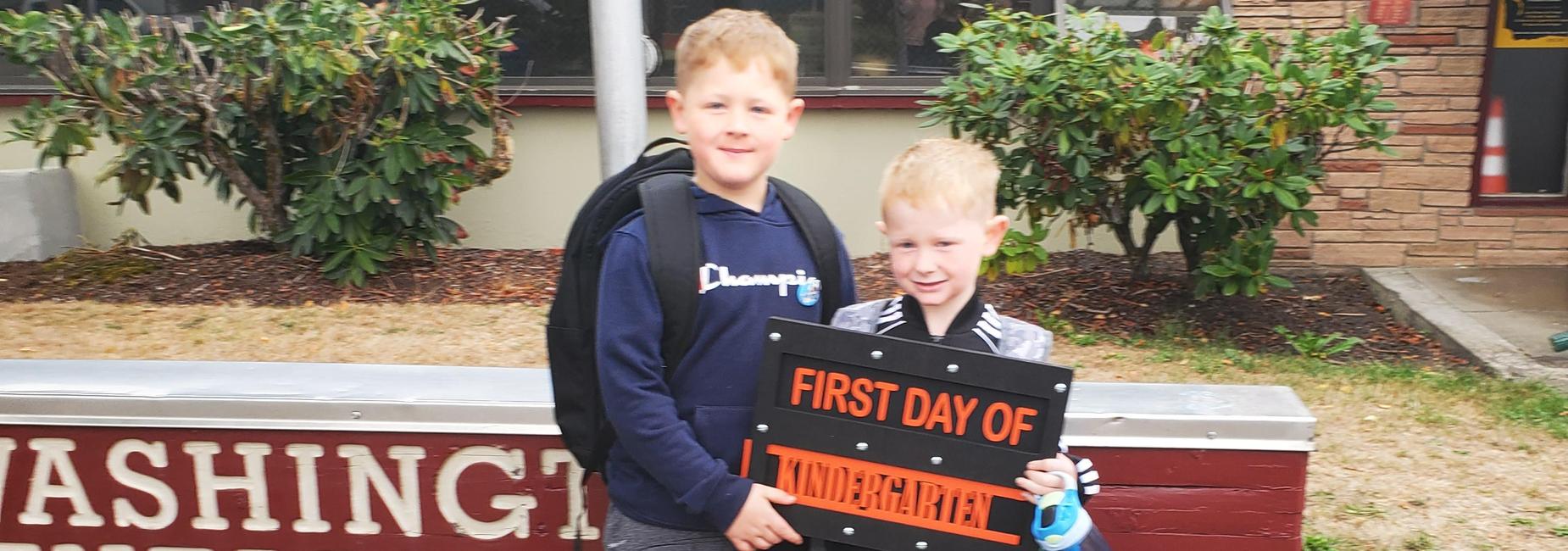 1st day of Kindergarten