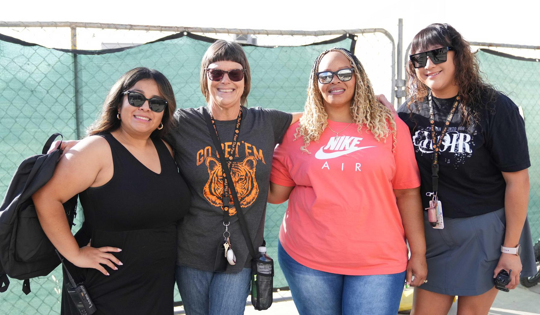 four staff SJHS staff members