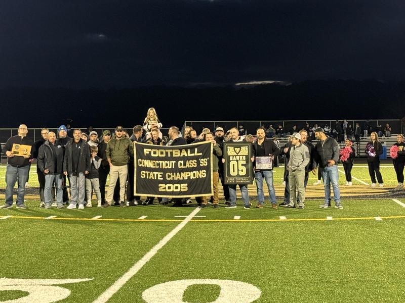 20 year anniversary of football champions for the high school