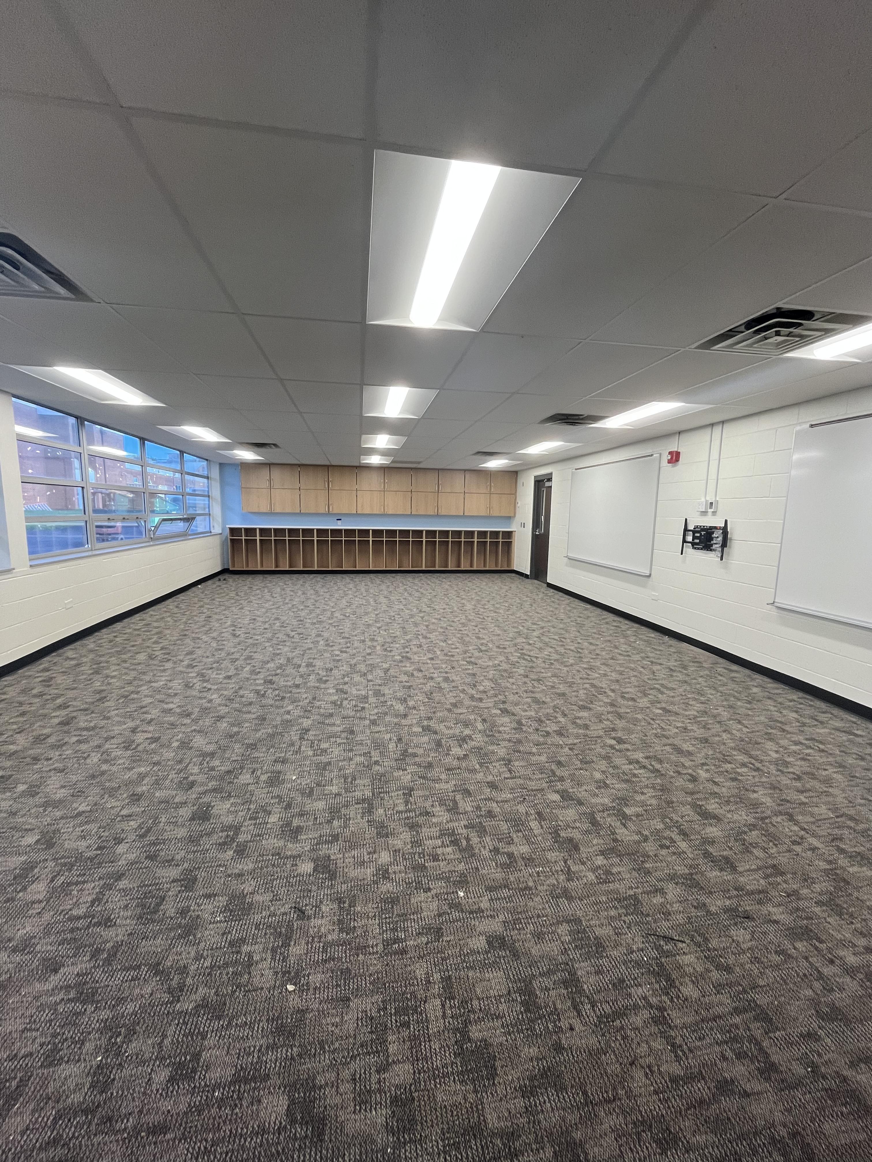 classroom upgraded
