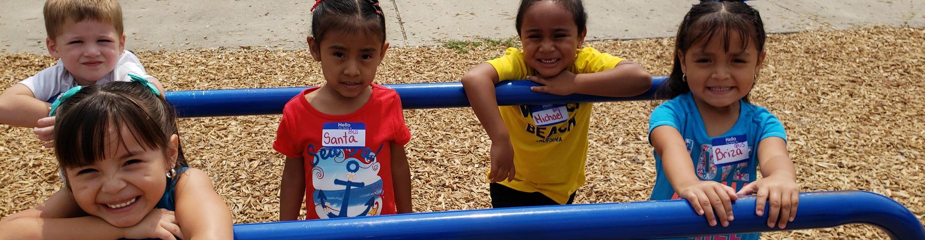 Kids on playground