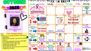 October Events Calendar