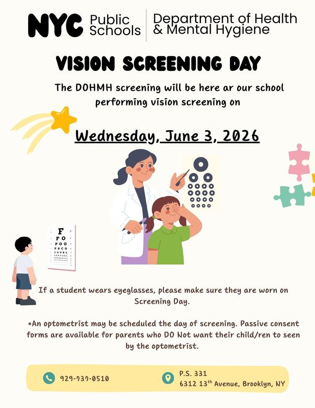 Vision Screening Flyer