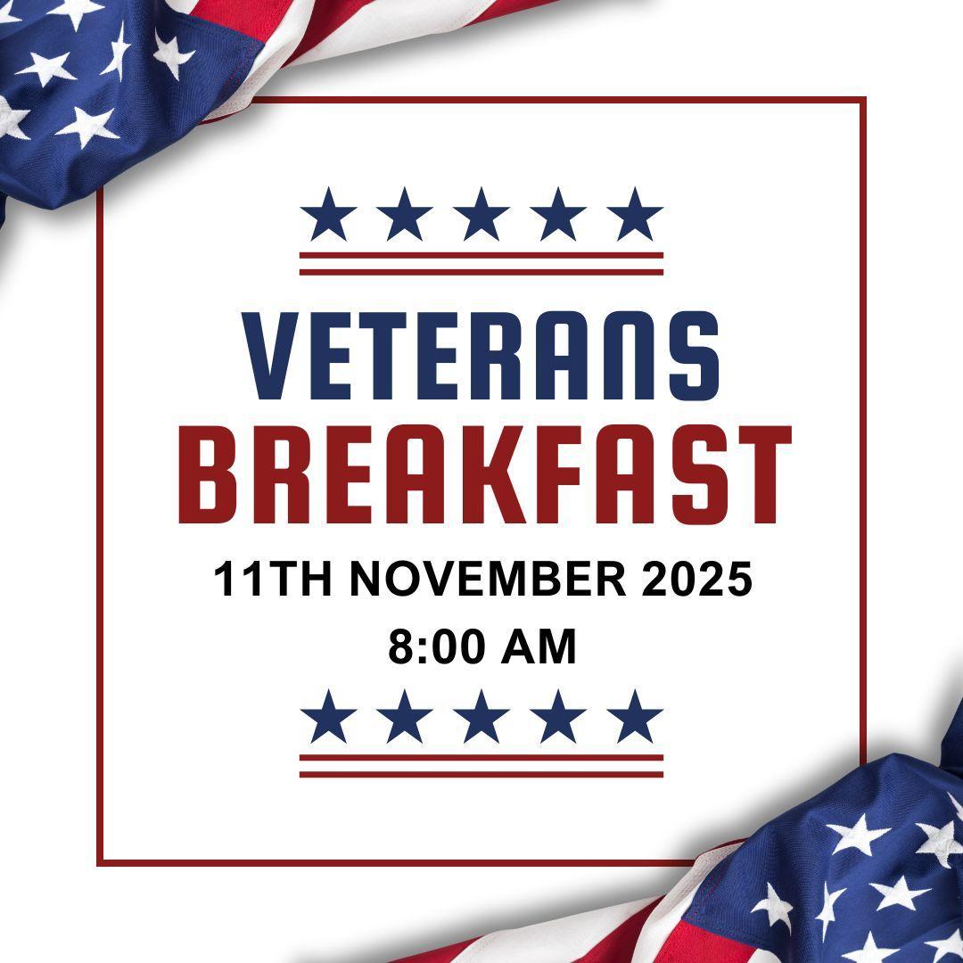 25-26 Veterans Day Program Event Flyer