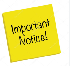 Important Notice