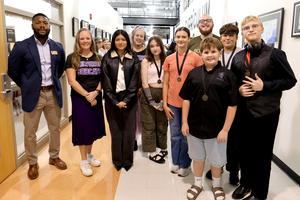 BMS art students at Oct. 13 Art Show