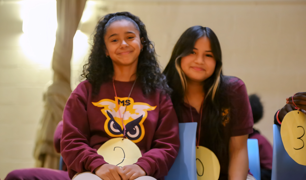 Students at the Spelling Bee!