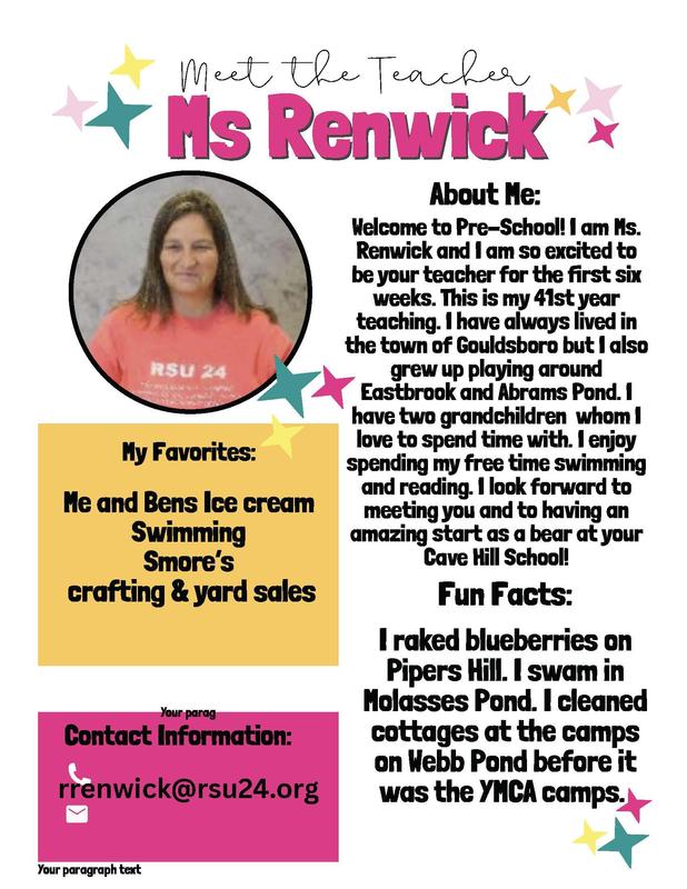 Meet our Long Term Sub for PreK!