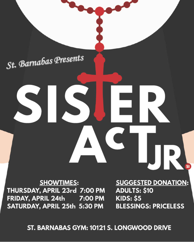 Sister Act, Jr - April 23 - 25 Featured Photo
