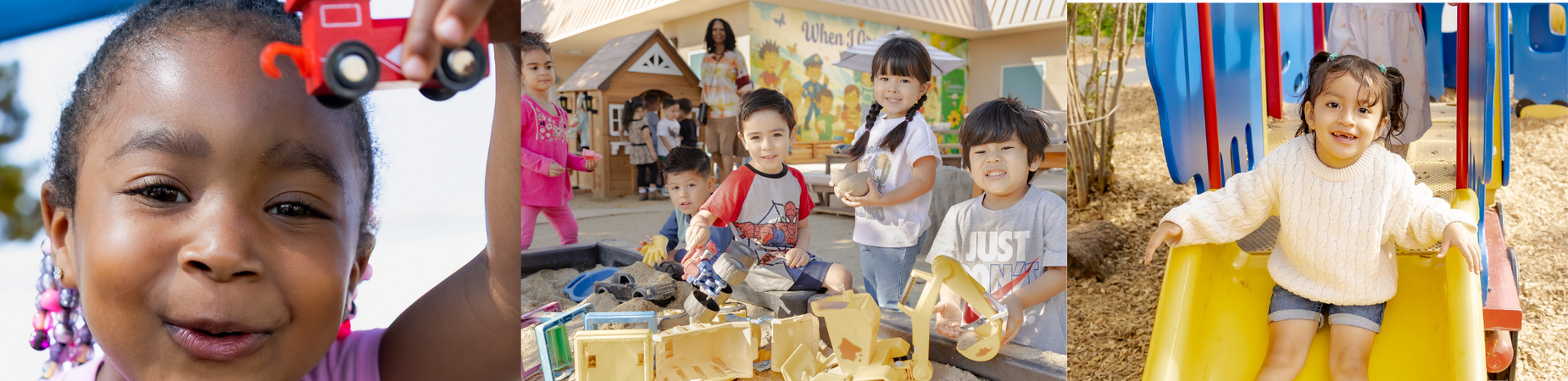Hero image of children playing