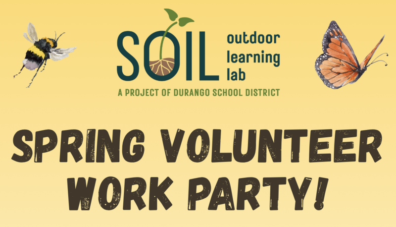 DSD's SOIL Outdoor Learning Lab Spring Volunteer Work Party