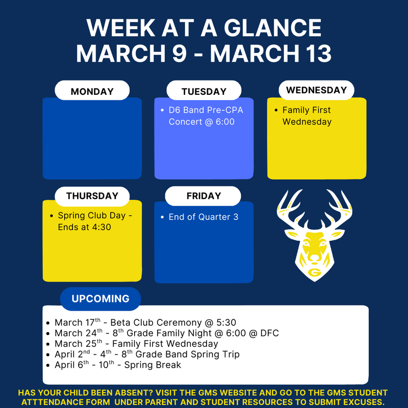 Week at a Glance
