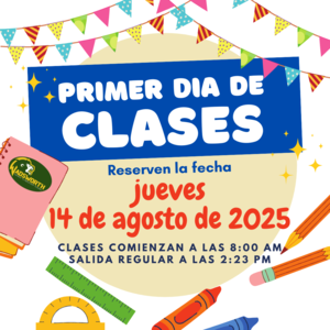Primer dia de Clases - Espanol