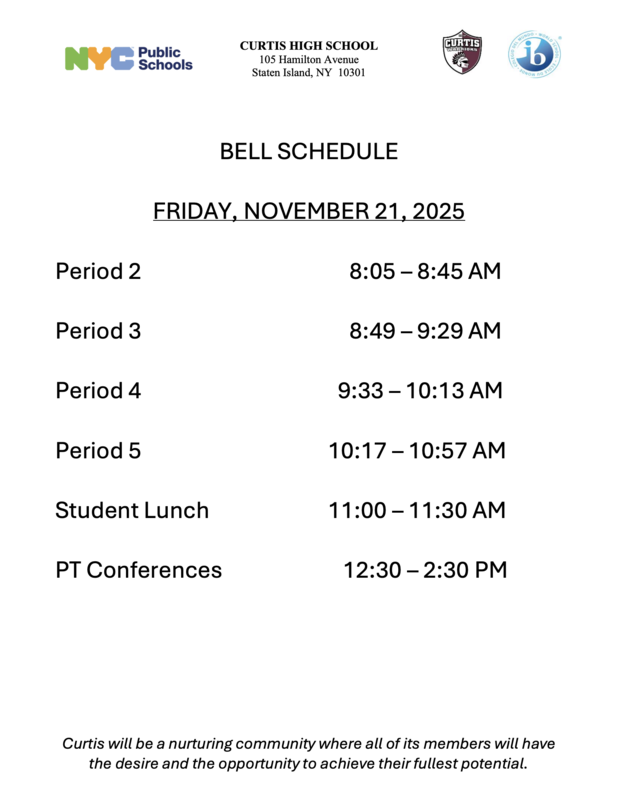 PTC Schedule