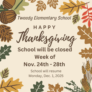 Thanks giving break week of 24th