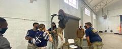 8th grade JROTC visit