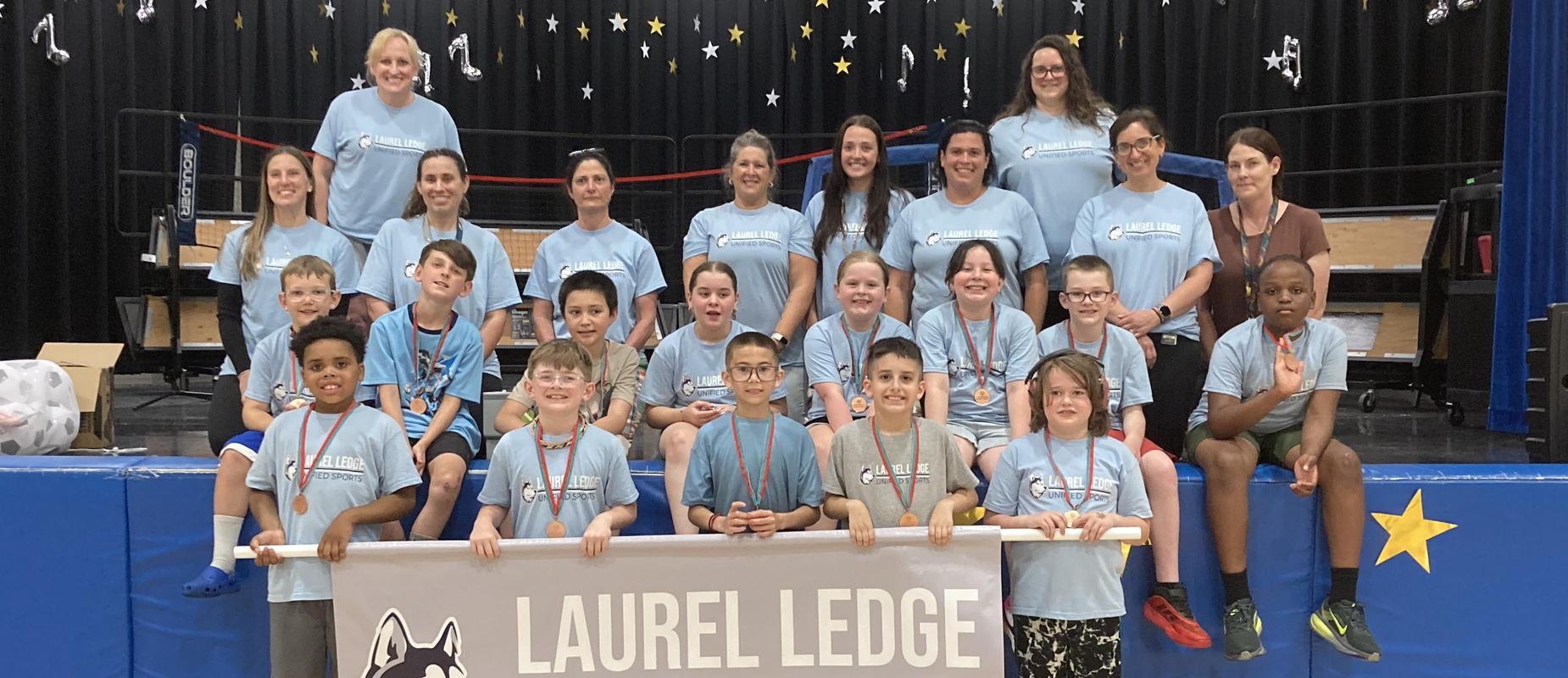 Elementary students that participate in unified sports