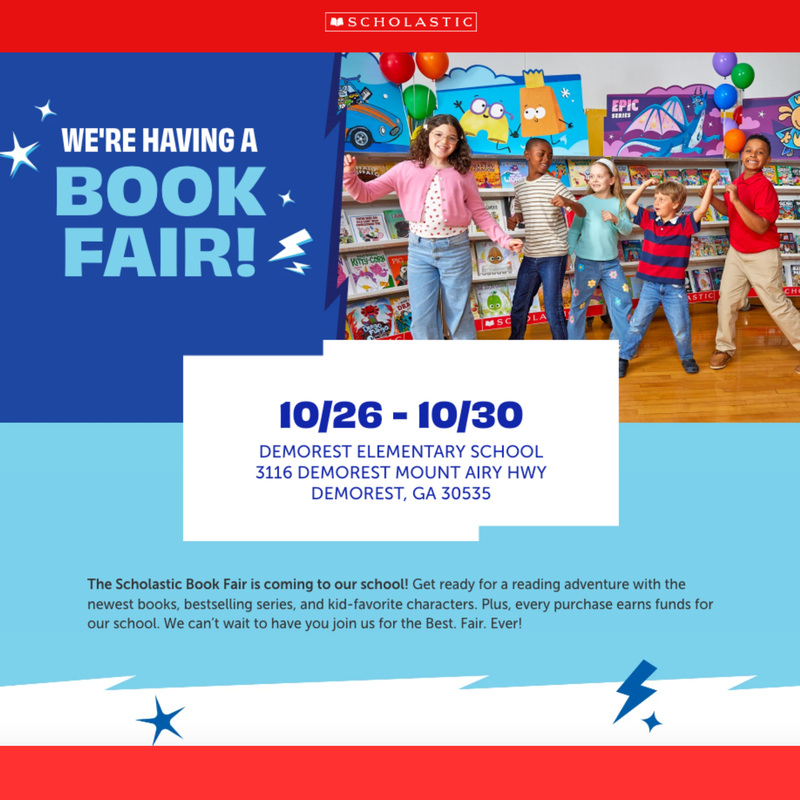 The Book Fair is Coming!